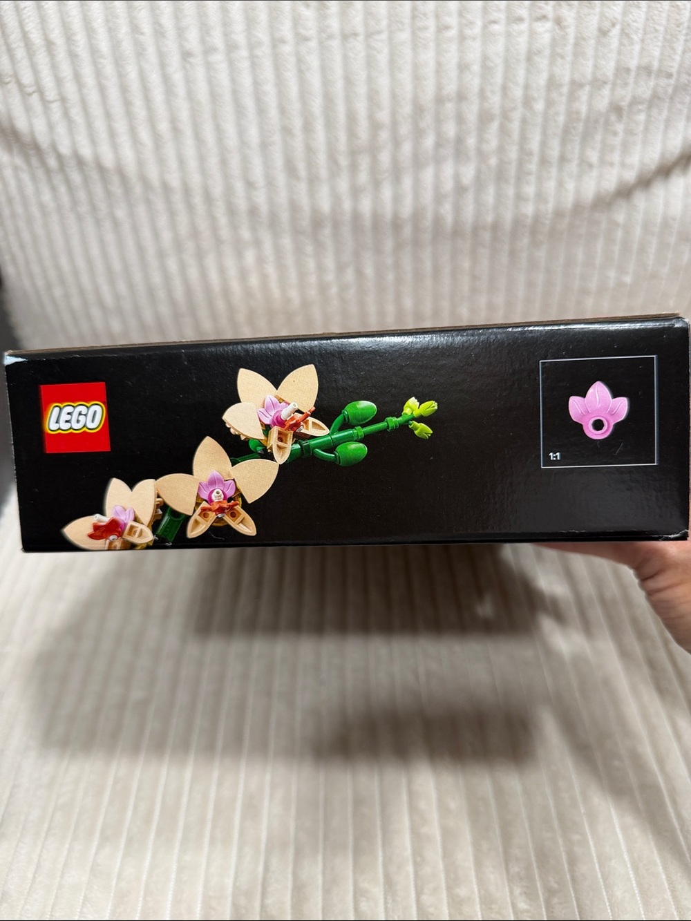 Lego Mini Orchid Botanical Accent in Pink, Green, and Tan. New. Not opened. - Picture 3 of 8